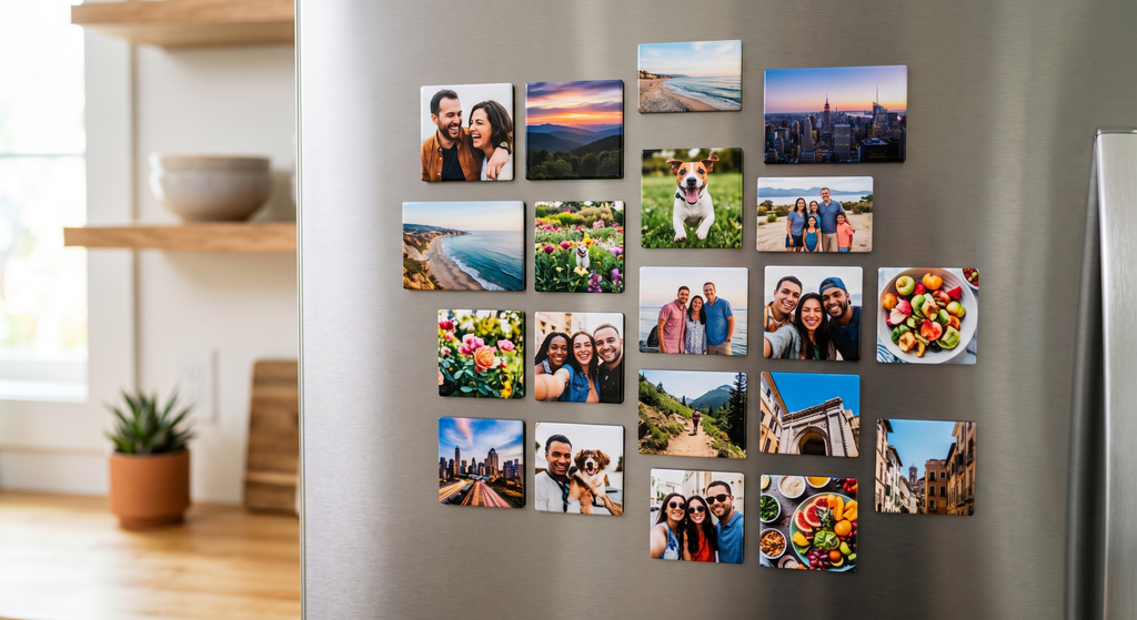 2" x 3" Custom Rectangle Photo Magnets